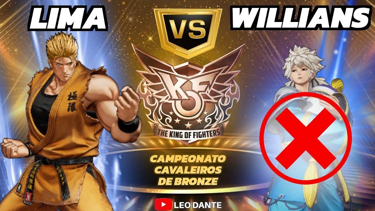 KOFXV - WILLIANS VS LIMA - CAMPEONATO CAVALEIROS DE BRONZE