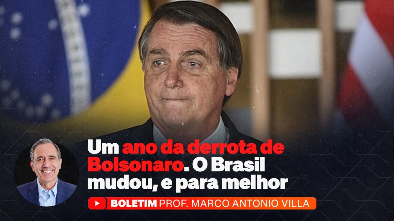Um ano da derrota de Bolsonaro. O Brasil mudou, e pra melhor