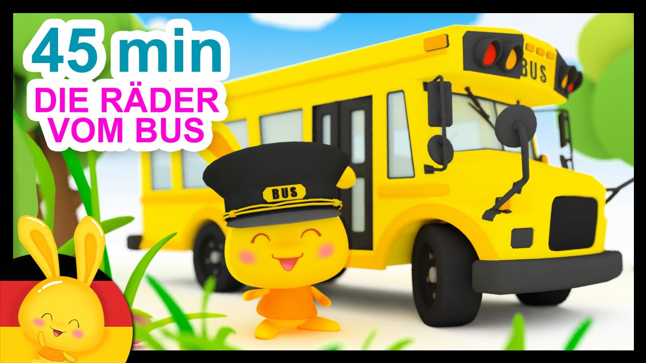 Die Räder vom Bus - Zusammenstellung in Deutscher Sprache - Titounis