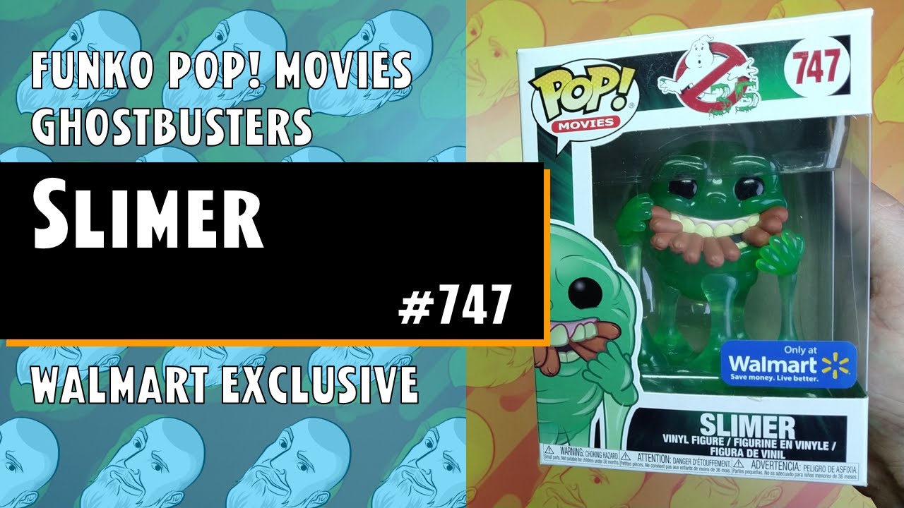 Funko Pop Movies: Ghostbusters - Slimer - #747 - Exclusive Walmart // Just One Pop Showcase