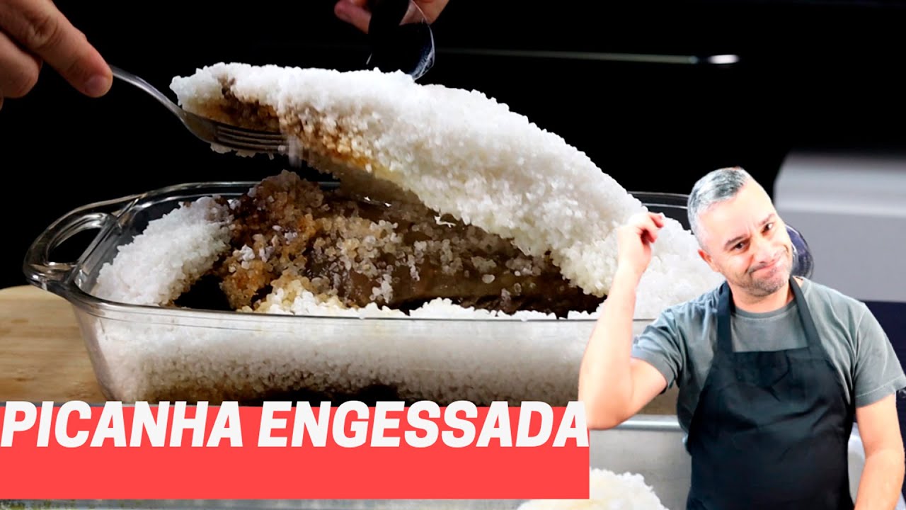 PICANHA ENGESSADA - A CARNE MAIS POL&Ecirc;MICA DO YOUTUBE | na minha cozinha
