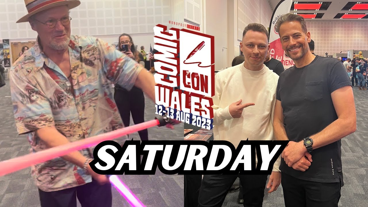 Comic Con WALES 2023 Vlog | Saturday 12th August