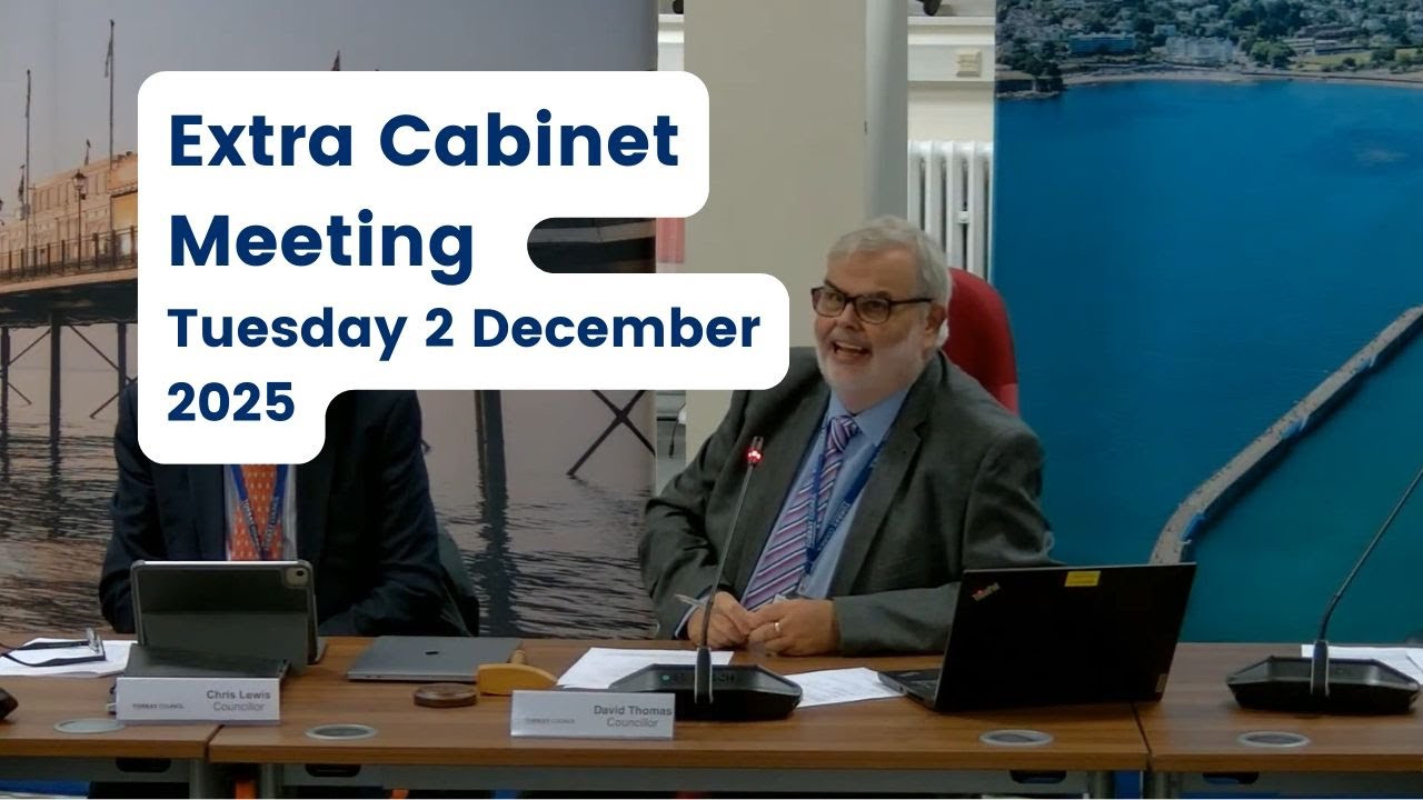 Torbay Council Extra Meeting, Cabinet 2 December 2025