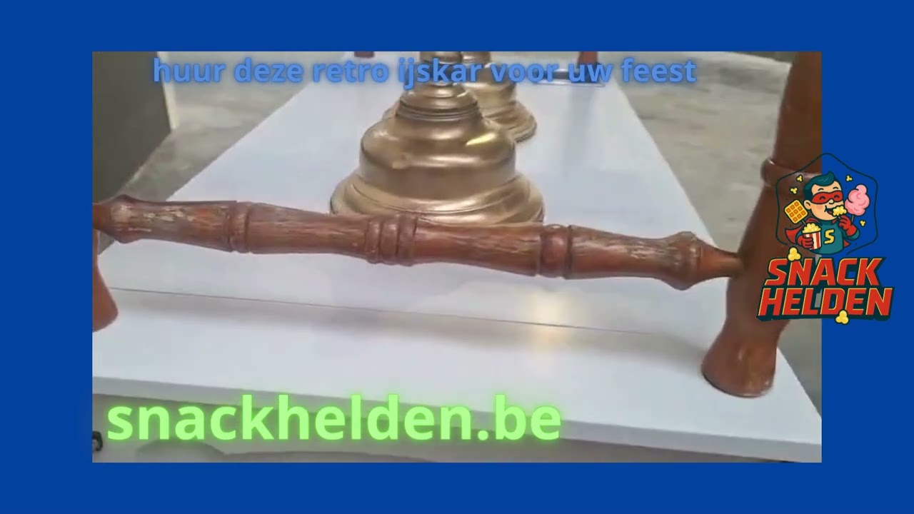 Retro ijskar met geïntegreerde diepvries huren?
