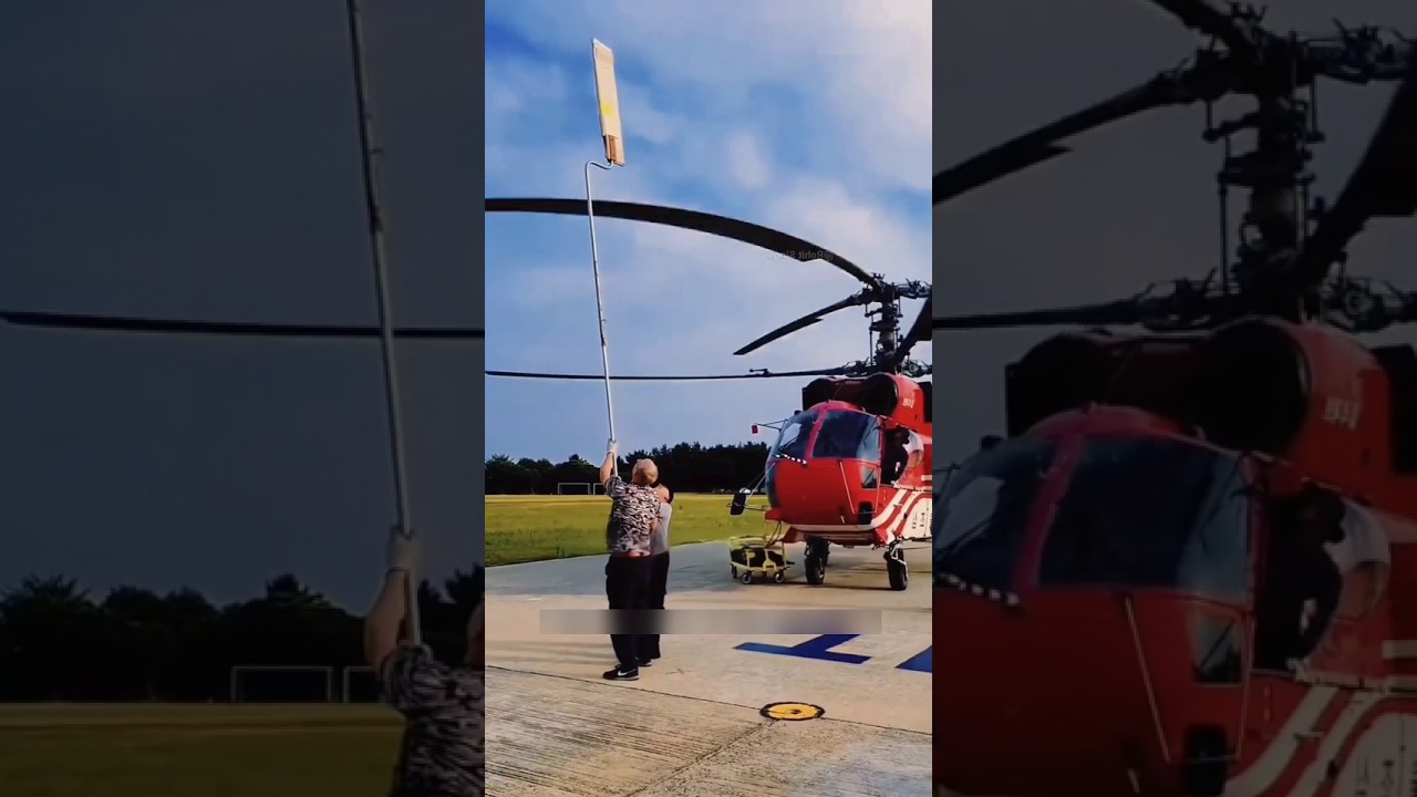 How Check Helicopter Blade Alignment #shortsvideo