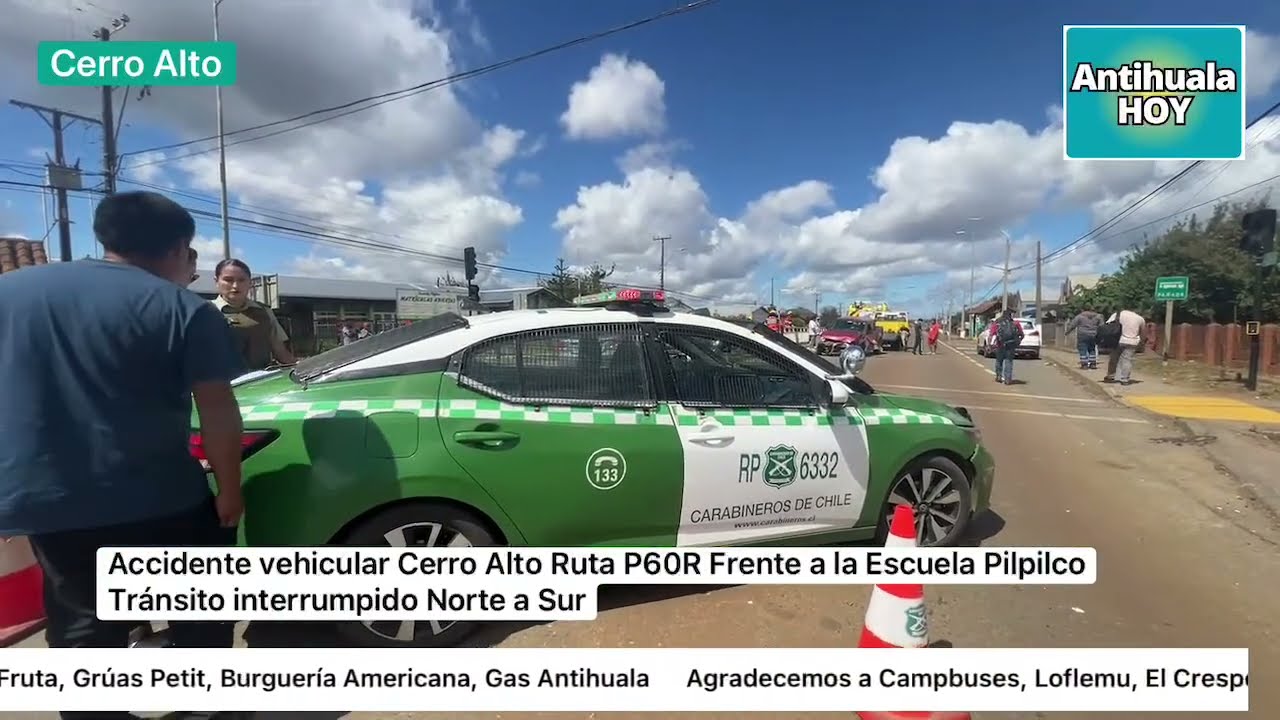 Accidente Cerro Alto