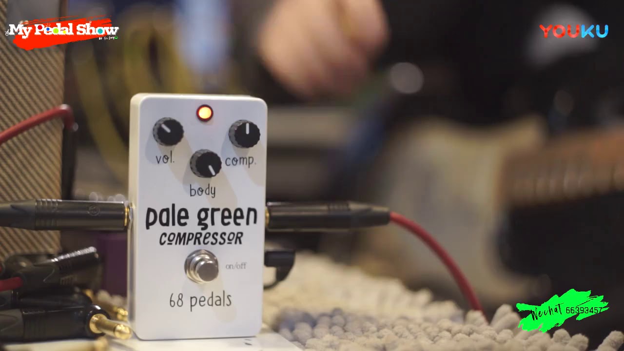 68pedals Pale Green Compressor clone