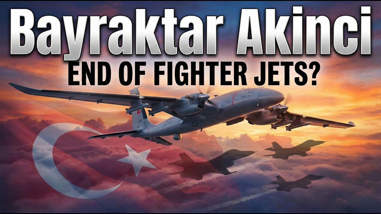 The AI Drone Making Fighter Jets Obsolete: Bayraktar Akinci