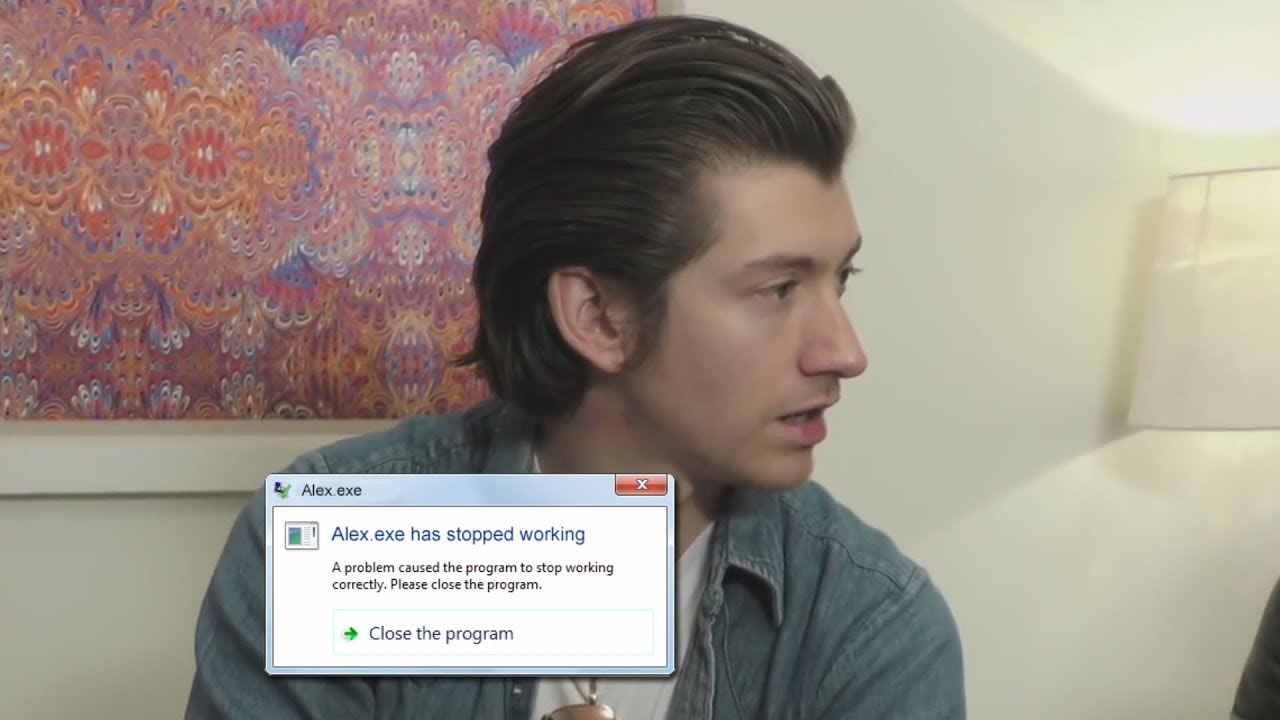alex turner but he's sleepy