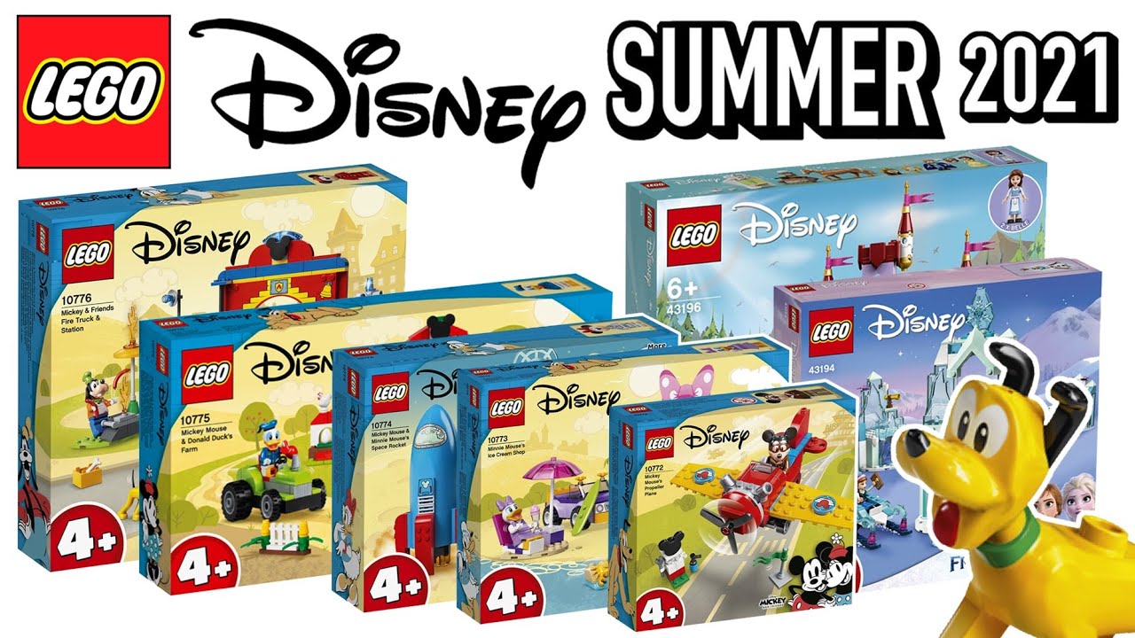 LEGO Disney Summer 2021 Sets OFFICIALLY Revealed