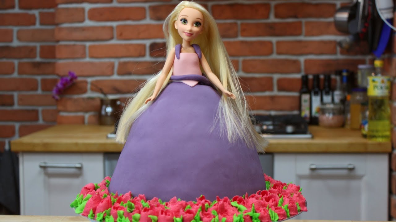 Tort lalka Roszpunka