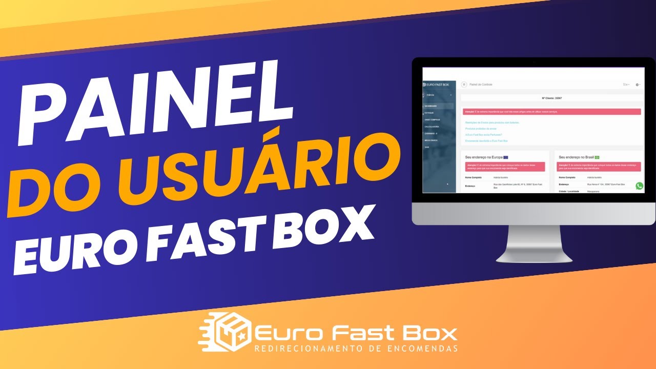 Conhecendo o painel da Euro Fast Box!!!