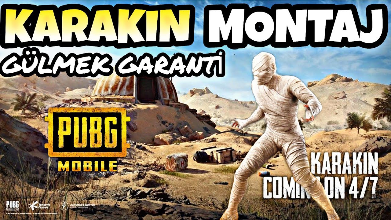 KARAKİNİ MONTAJLADIM - PUBG MOBİLE KOMİK MONTAJ - LUPPO