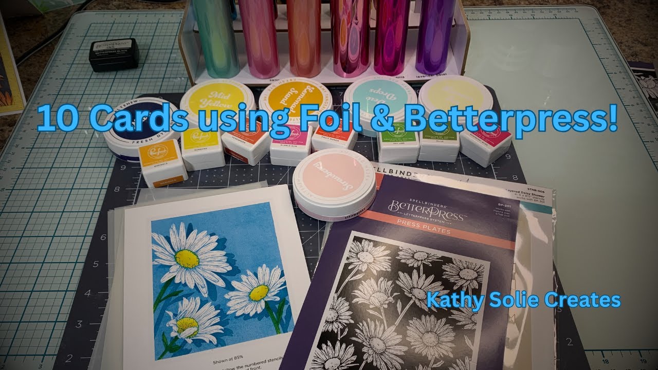 Transform Your Cardmaking! 10 - Handmade Cards with Foil & BetterPress Techniques!
