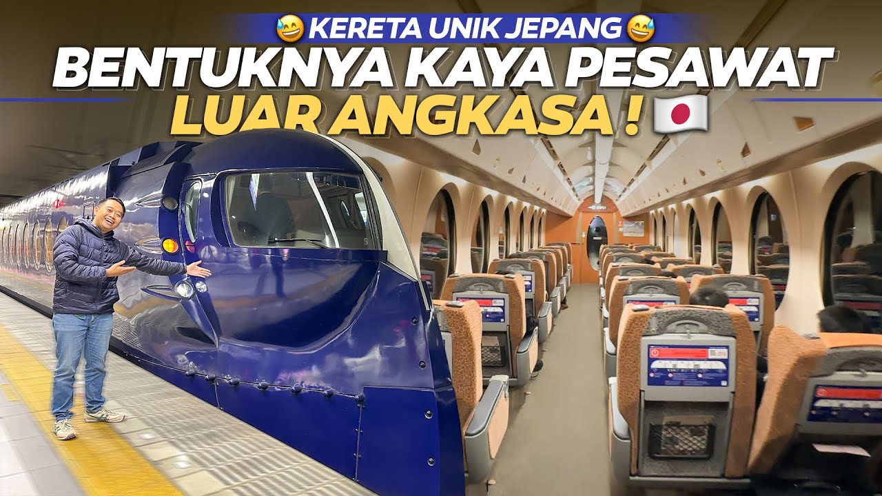 Ep. 3 | SUPER SEAT KERETA API LUAR ANGKASA JEPANG 🇯🇵‼️ Nankai Limited Express Rapi:t Kansai - Namba