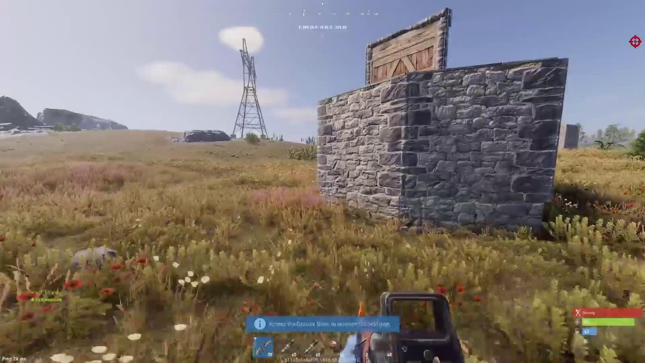 Rust - Official Vanilla | Snowball Gameplay