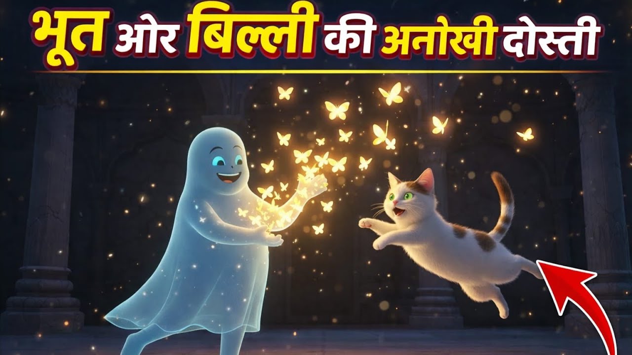 भूत और बिल्ली की अनोखी कहानी | डर से दोस्ती तक का सफर