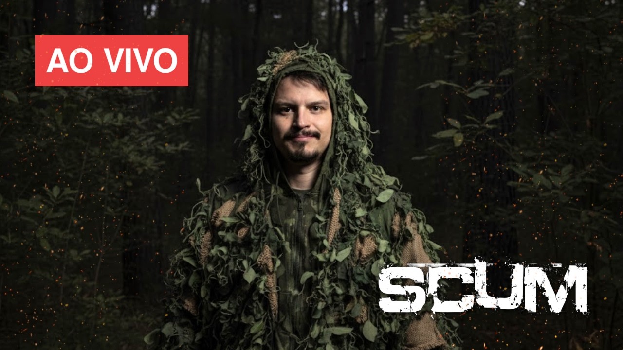 AO VIVO 🔴 SCUM 1.2 PVP BORA PRO RAID  ???