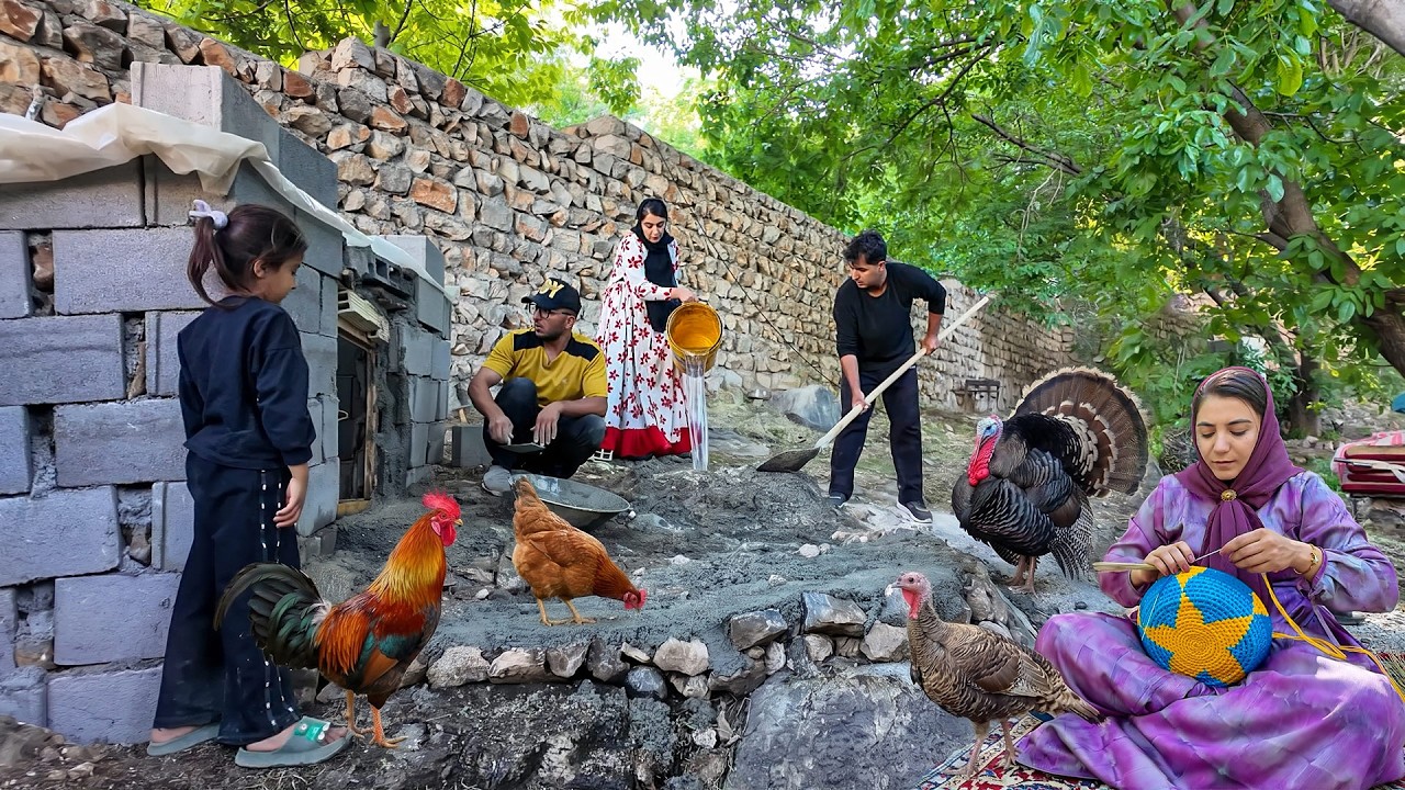 Rebuilding Our Chicken & Turkey Shelter 🐔🦃 Improving Life on the Dream Farm