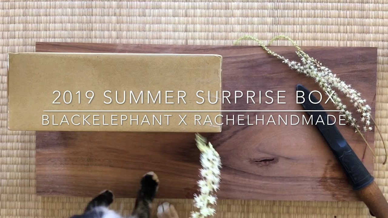 2019 Summer surprise box by Blackelephant X Rachelhandmade