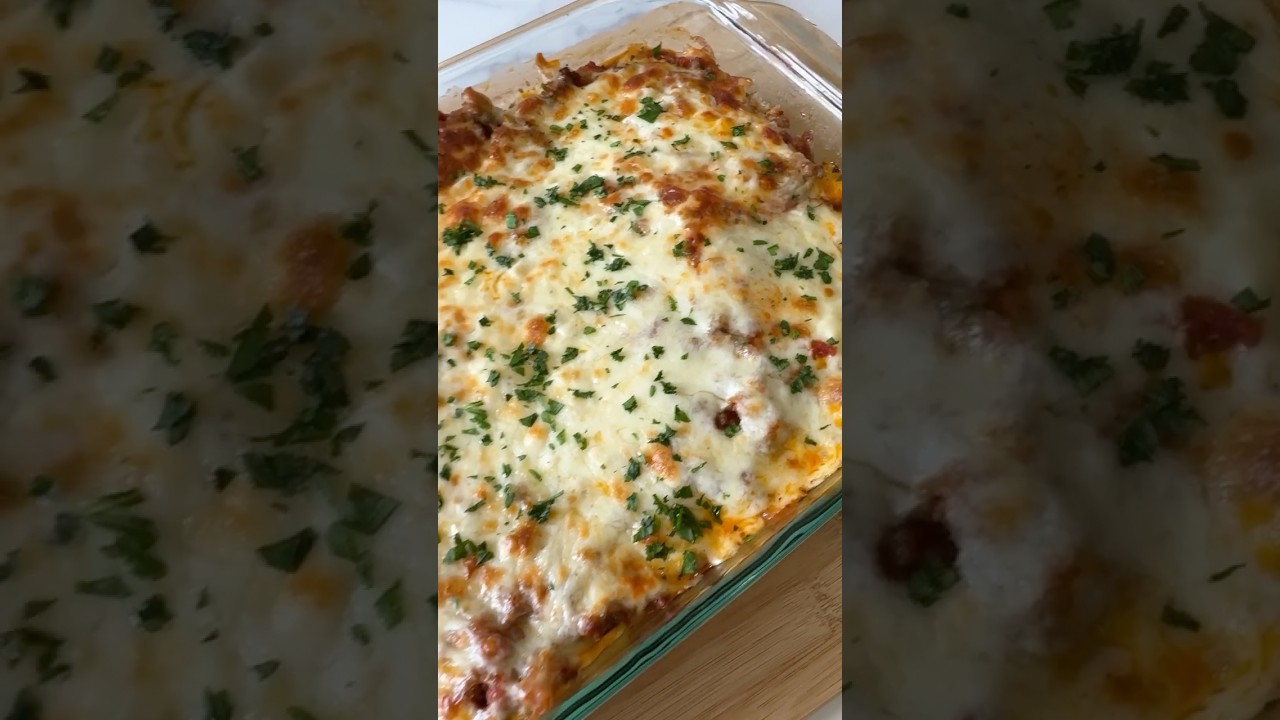 Quick and easy Ravioli Lasagna recipe. Perfect for busy week nights and you need a quick meal.