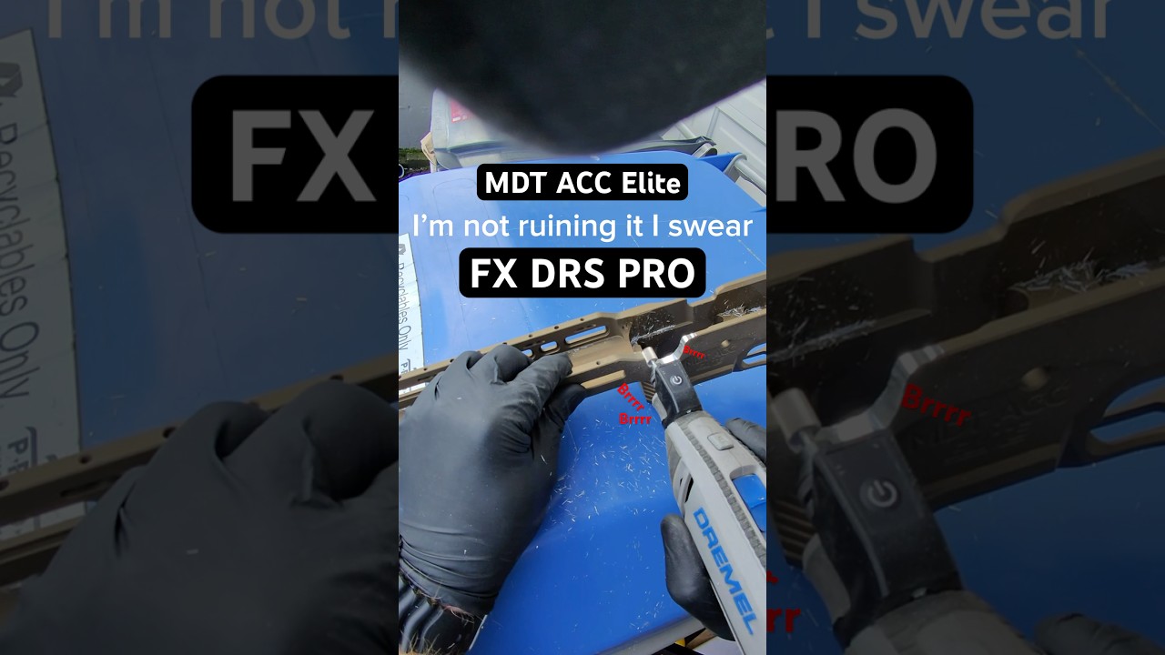 Modifying a FX DRS PRO MDT chassis to accommodate a 28mm gauge and widened hammer adjustment channel