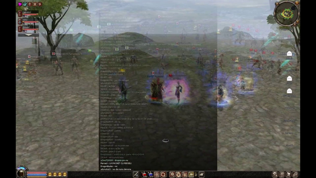 Julisa , shtrumf & napusim2 rises to lv 105