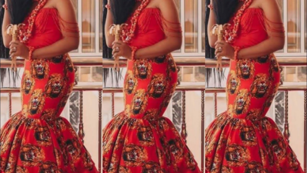 How to cut and sew this Igbo traditional gown.
