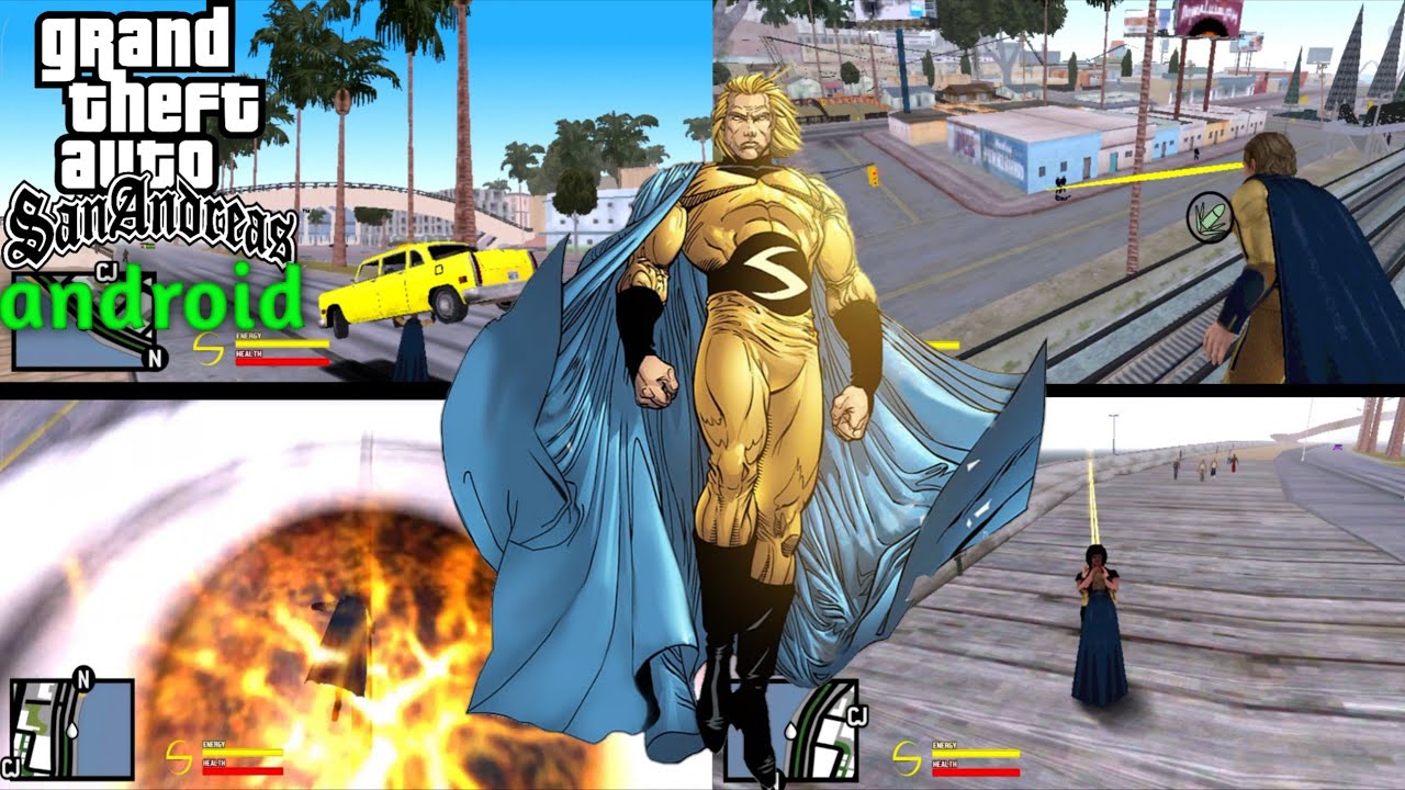 Marvel Sentry Mod Pack GTA SA Android 