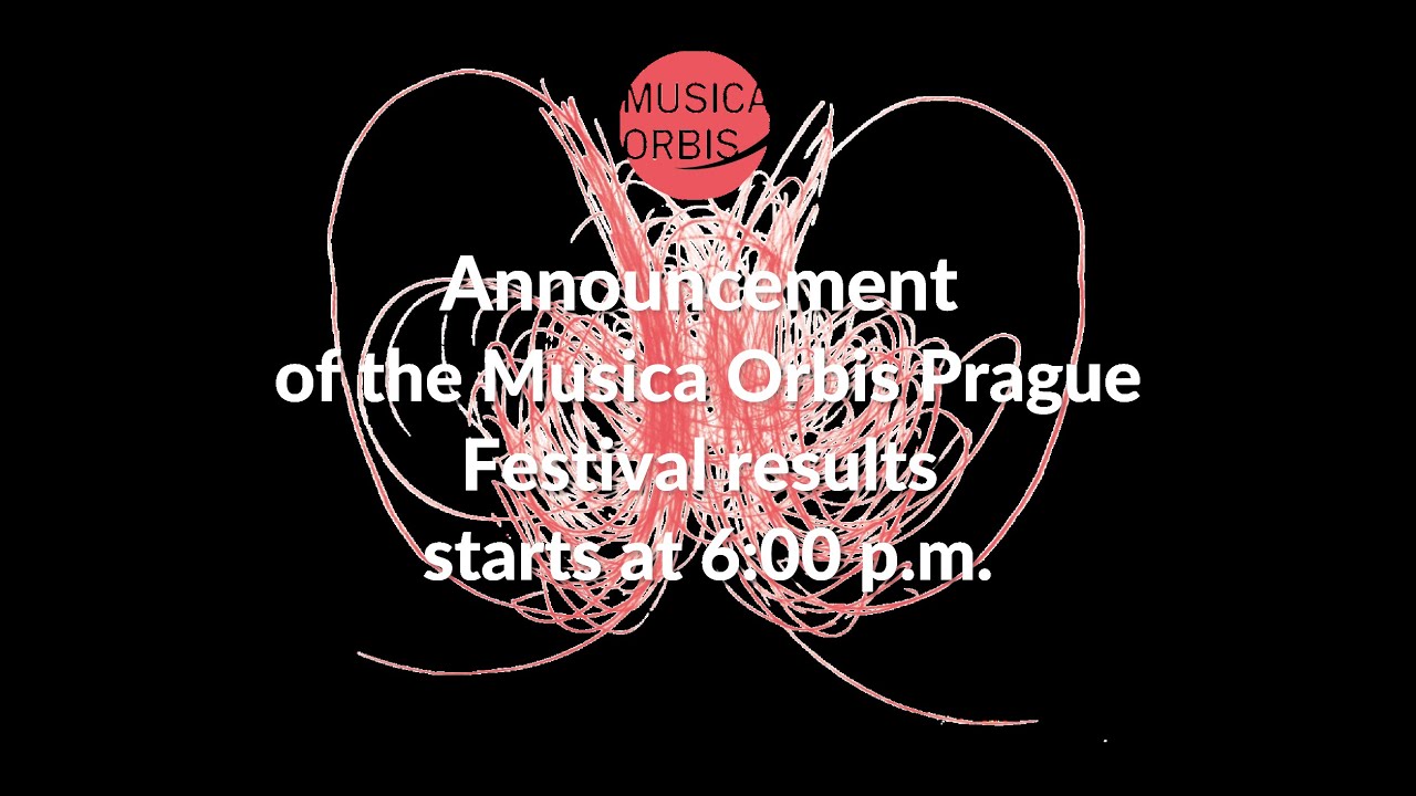 Announcement of the Musica Orbis Prague Festival 2024 results