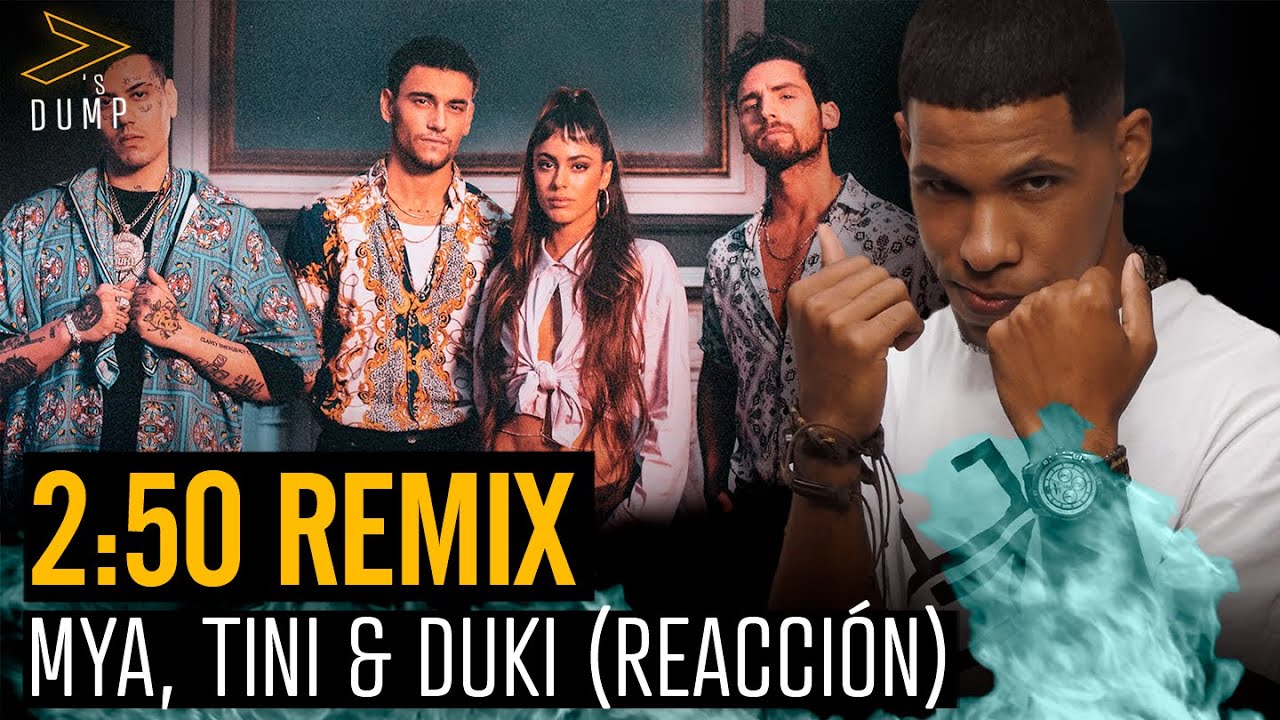 Reaccion MYA, TINI & DUKI - 2:50 Remix