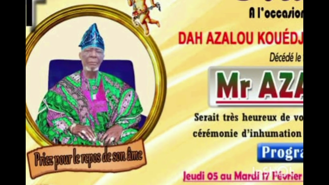 Hommage à Dah azalou kouedjô 