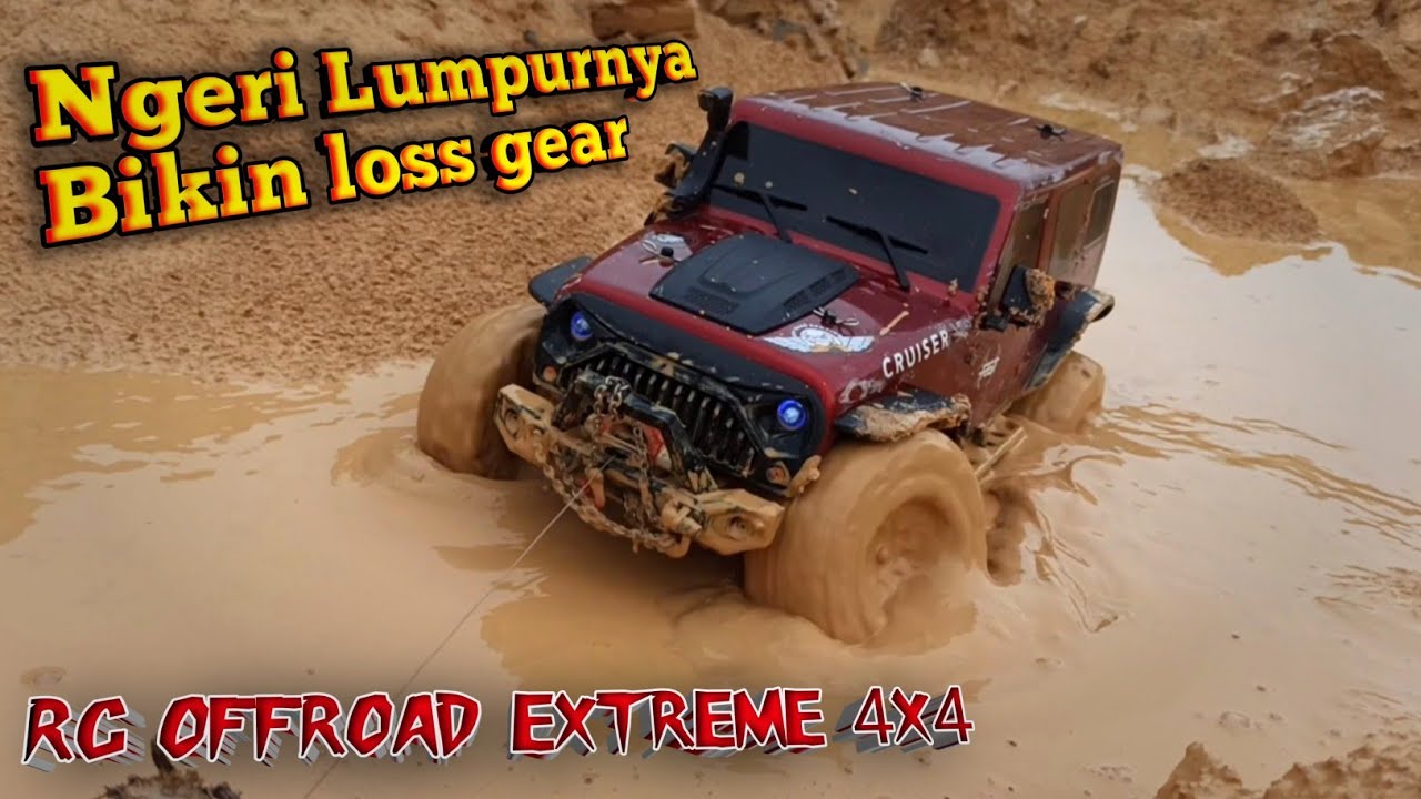 RC RGT EX86100 V2 // Offroad 4x4 Extreme Lumpurnya Bikin Loss Gear