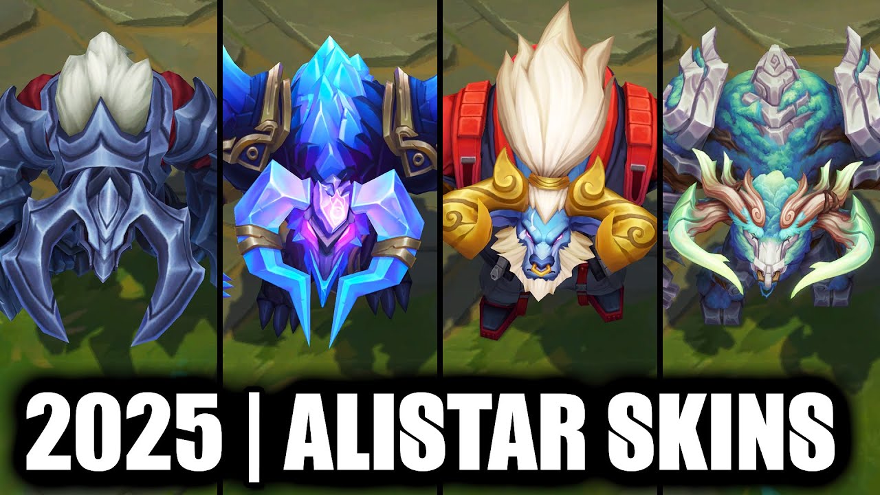ALL ALISTAR SKINS SPOTLIGHT 2025 | League of Legends