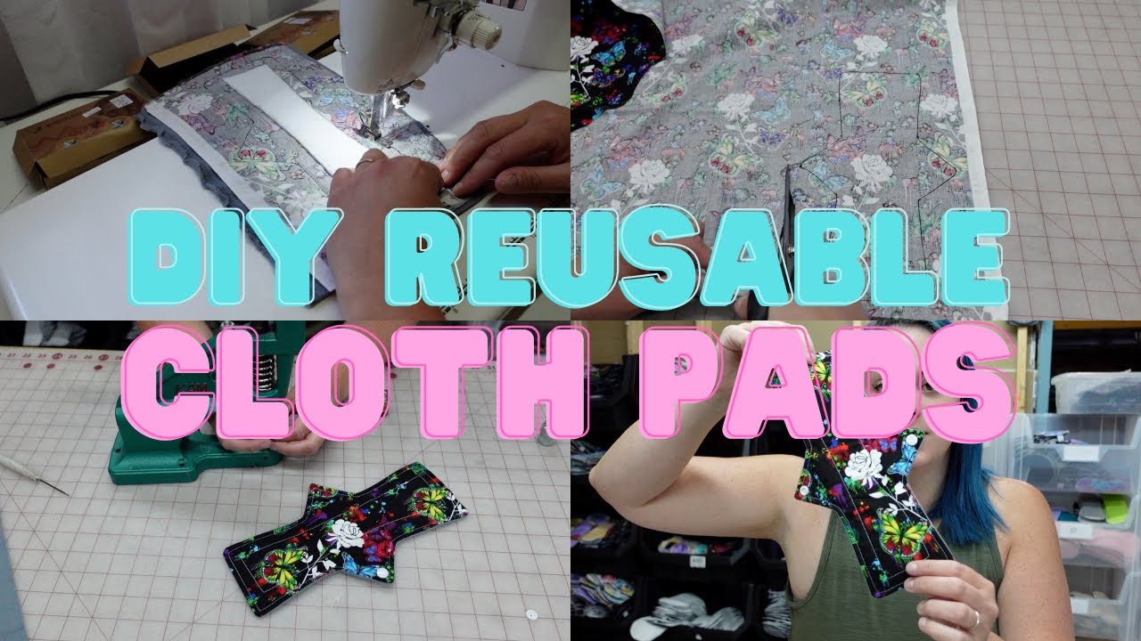Cloth Menstrual Pad Sewing Tutorial | Sew your own budget friendly period products!