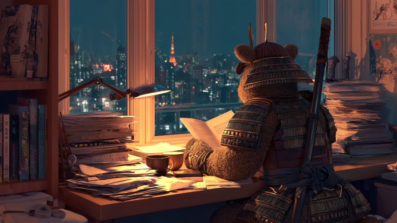 Silent Ronin 🌙 Samurai Lofi for Deep Focus, Studying & Calm Nights