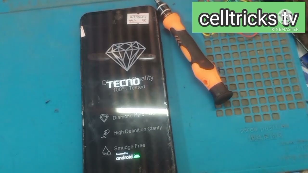 Techno Povour 4 Lcd damage Repair