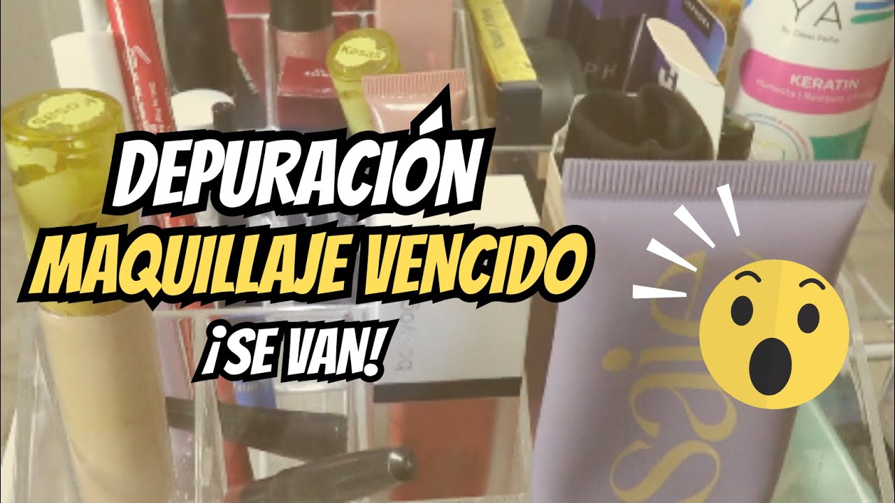 La depuración anual maquillaje: ¡Todo esto se va!