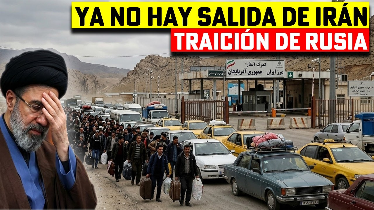 Rusia abandona a Irán en plena guerra… miles quedan atrapados mientras comienza el pánico