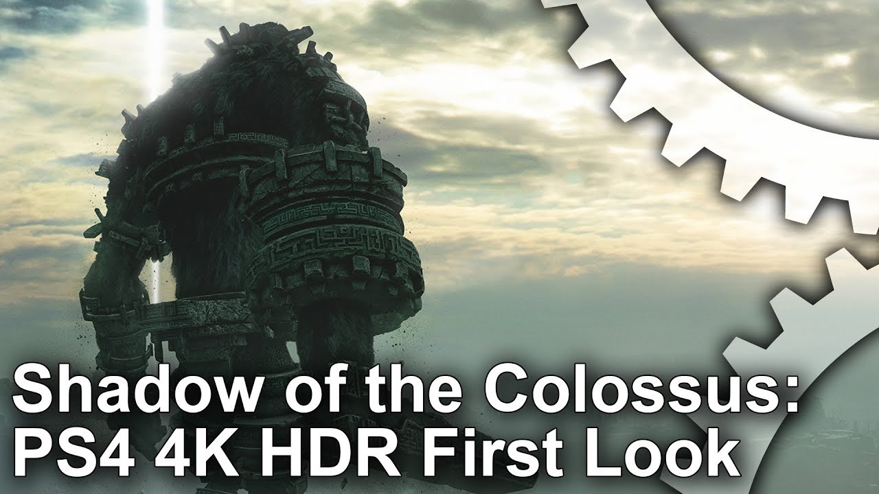 [4K HDR] Shadow of the Colossus PS4 Pro Gameplay First Look!