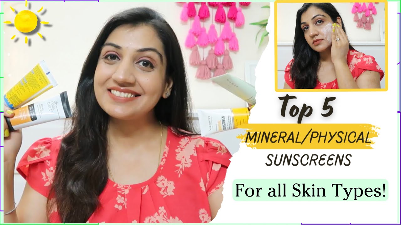 2024 Best Mineral Sunscreens in India|| Best Physical Sunscreens|| Affordable Sunscreens|| Meenakshi