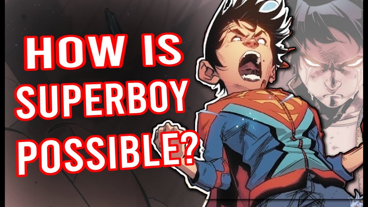 Jon Kent Superboy. The Impossible Son Of Superman.