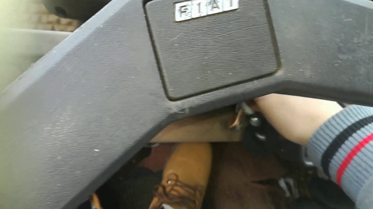 Cold start Fiat Panda 45