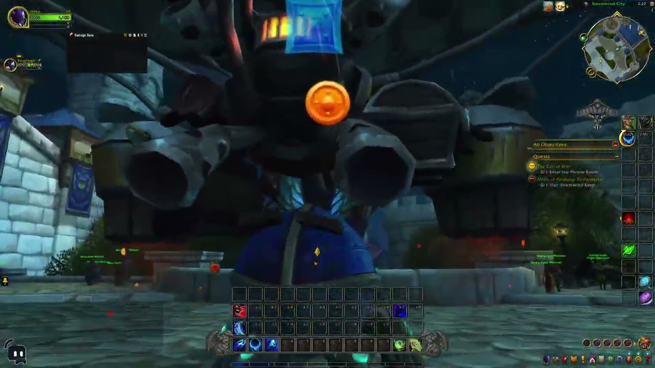 W.o.W. Void Elf Devourer Demon Hunter Pre-Patch Gameplay