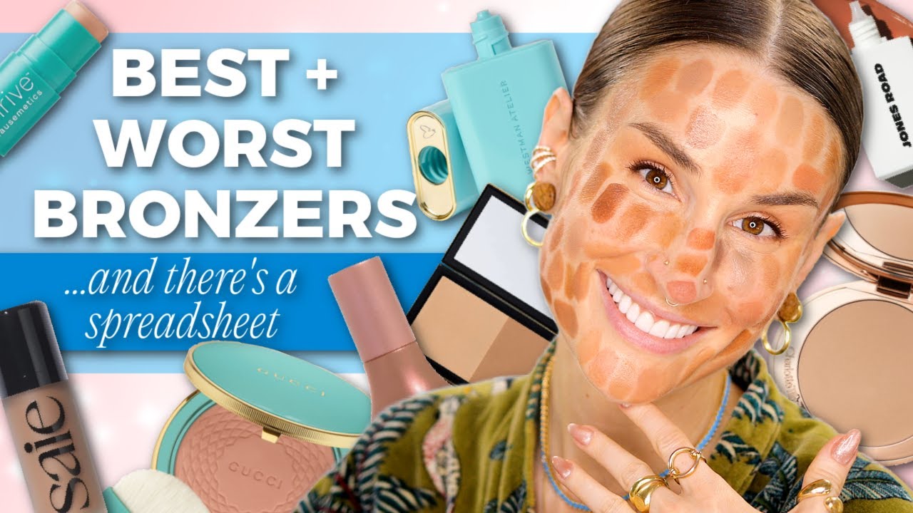 BEST & WORST BRONZERS: Swatching 50+ Bronzers