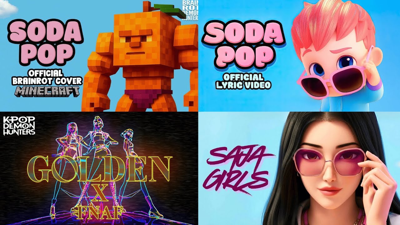 KPOP Versus: Soda Pop 🆚 Golden 🆚 Saja Girls