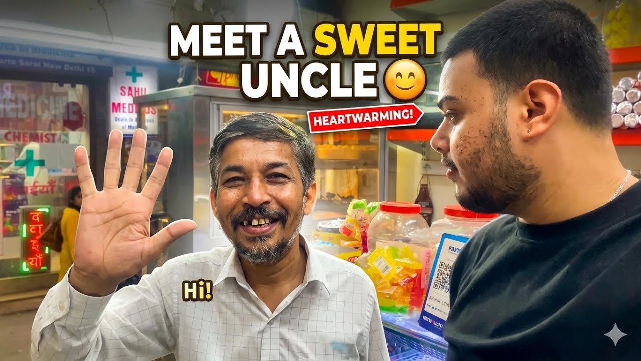 Meet This sweet Uncle 😊 | Sahil Gym Bites 