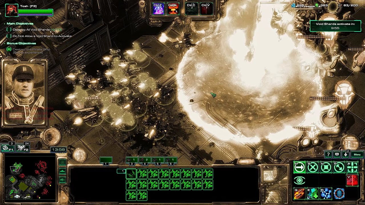 SC2 Nexus Co-Op Rifts to Korhal ▏ Gabriel Tosh Solo GamePlay