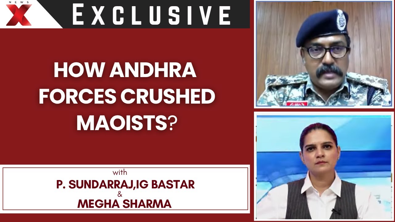 Andhra Encounters Explained: IG P Sundarraj Reveals How Security Forces Crippled Maoist Networks