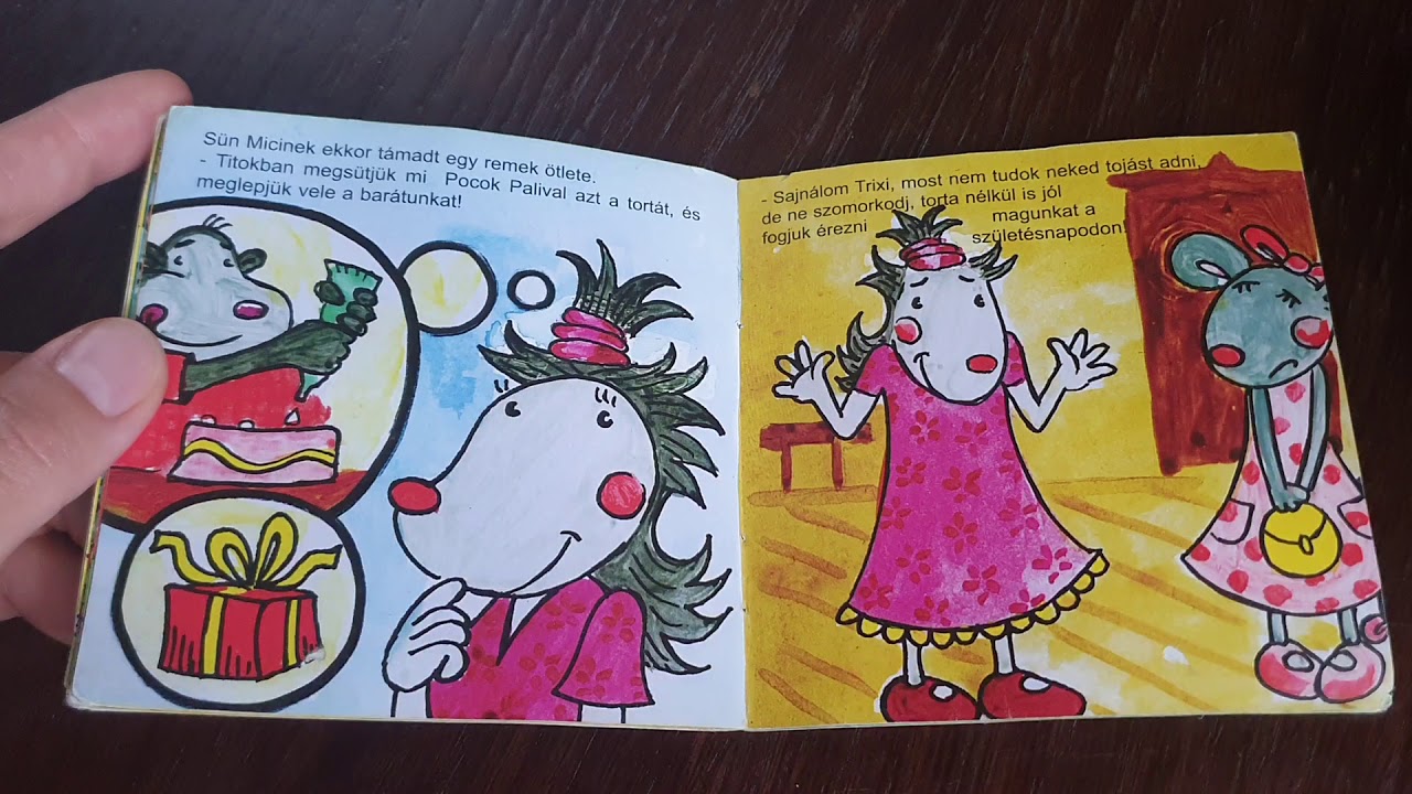 Trixi könyvek - Trixi egér születésnapja